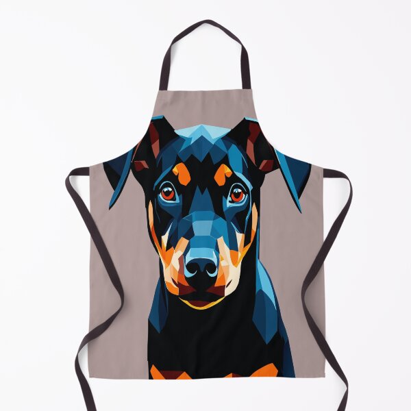 Item preview, The Dobermann Pup,portrait of dobermann puppy designed and sold by AgarutanPrint.