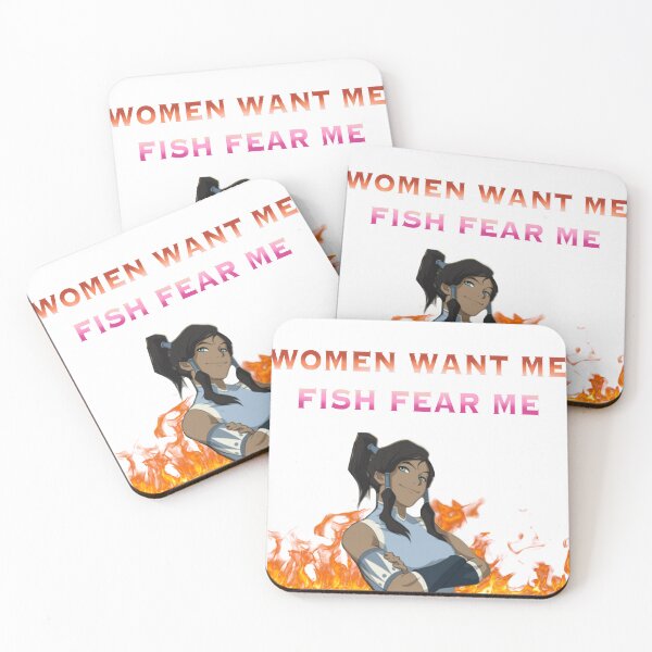 Item preview, korra - women want me fish fear me designed and sold by vancat.