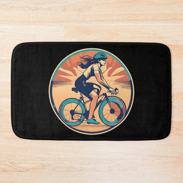 Item preview, Retro colored love to ride by bike and boost fitness designed and sold by TreetopStudios.