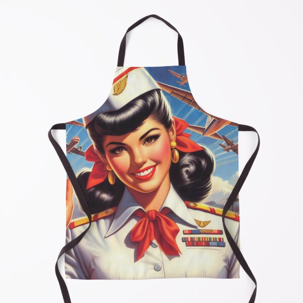 Item preview, Retro Uniform Girl designed and sold by PulpVintage.