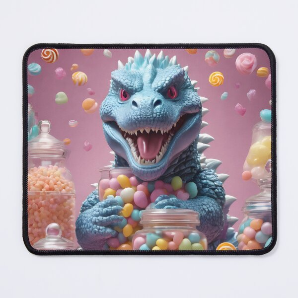 Item preview, Pastel dinosaur in a candy store, kawaii goth  designed and sold by Spooky Witch Dream.