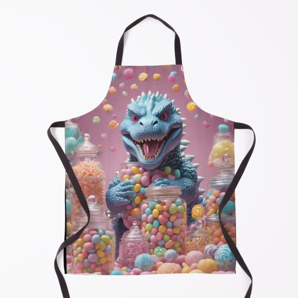 Item preview, Pastel dinosaur in a candy store, kawaii goth designed and sold by Spooky Witch Dream.