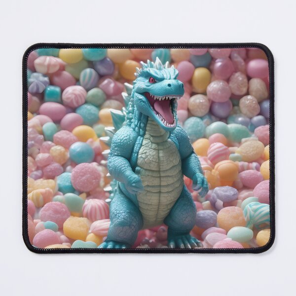 Item preview, Pastel dinosaur in a candy store, kawaii goth  designed and sold by Spooky Witch Dream.