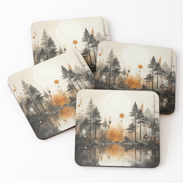 Item preview, Serene Reflections: Geometric Harmony in Nature designed and sold by WFTan.