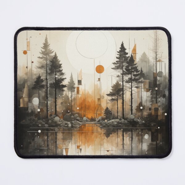 Item preview, Serene Reflections: Geometric Harmony in Nature designed and sold by WFTan.