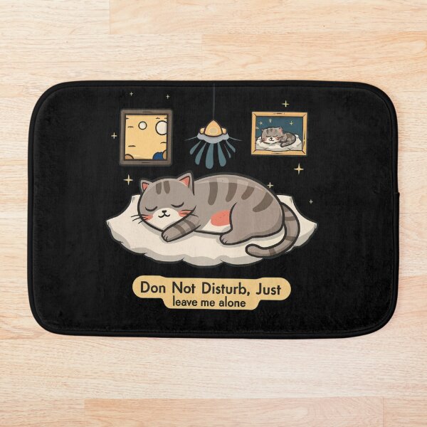 Item preview,  Cat sleeping say do not disturb me just leave me alone  designed and sold by Coollzone.