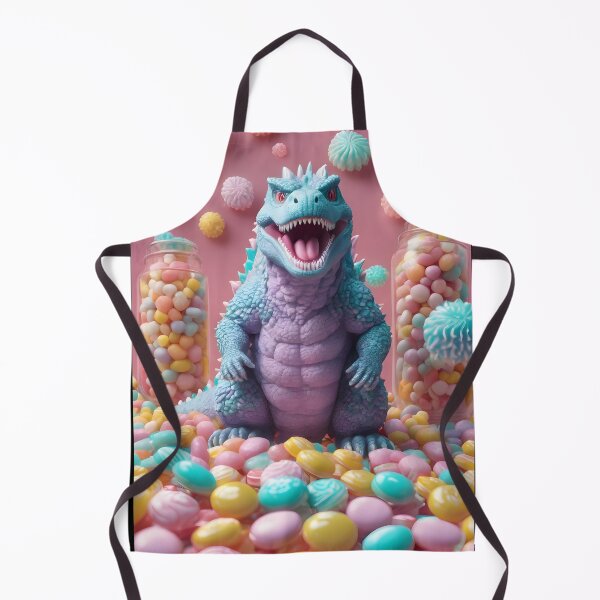 Item preview, Pastel dinosaur in a candy store, kawaii goth designed and sold by Spooky Witch Dream.
