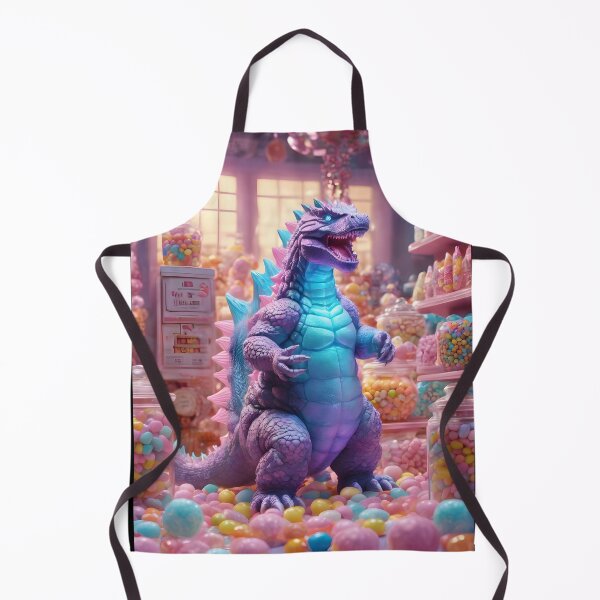 Item preview, Pastel dinosaur in a candy store, kawaii goth designed and sold by Spooky Witch Dream.