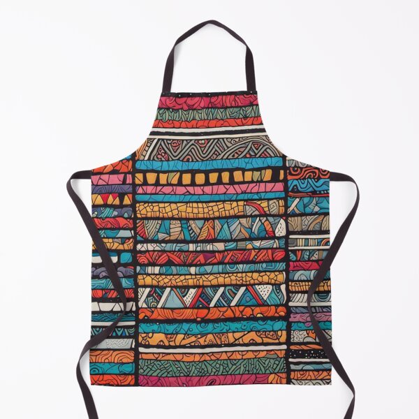 Item preview, Etchnic Abstract Scandinavian Kilim Pattern - Watercolor - Tribal, Ethnic, Traditional, Indian & Aztec Vintage Patter designed and sold by MyArt23.