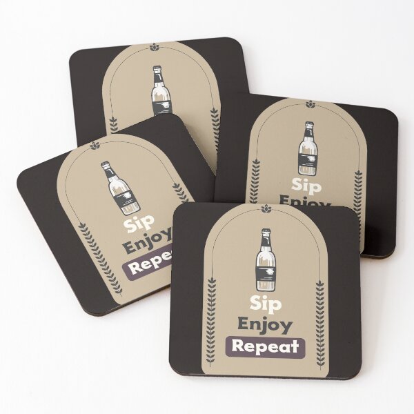 Item preview, I love beer sip enjoy repeat designed and sold by chancieteeshop.