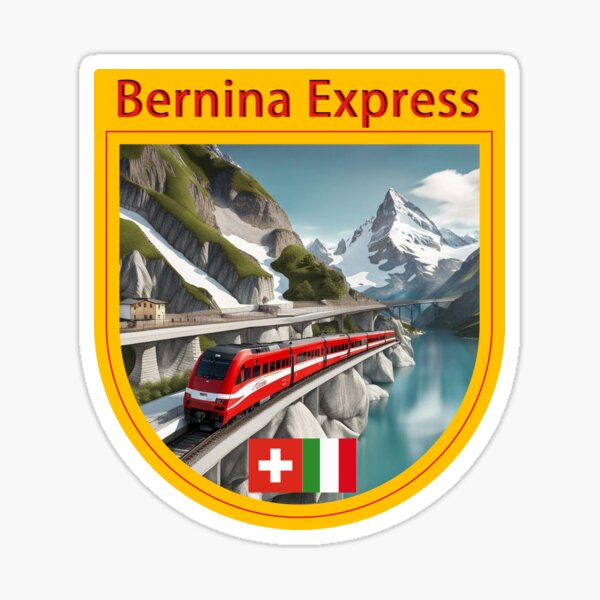 Item preview, Bernina Express from Davos Switzerland to Tirano Italy designed and sold by sticket-travel.