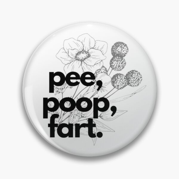 Item preview, Pee, Poop, Fart designed and sold by Wish Art.