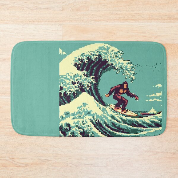 Item preview, Surf's Beast Bigfoot Japan Wave designed and sold by Organic Creeps.