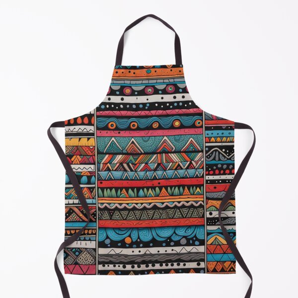 Item preview, Etchnic Abstract Scandinavian Kilim Pattern - Watercolor - Tribal, Ethnic, Traditional, Indian & Aztec Vintage Patter designed and sold by MyArt23.