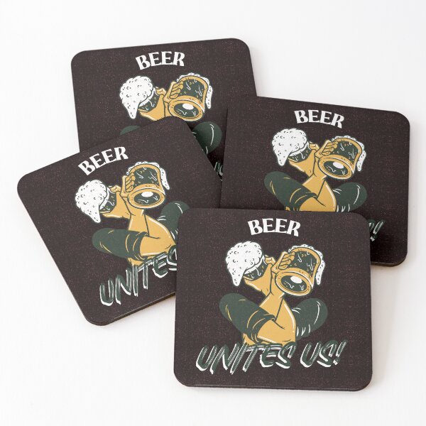 Item preview, I love beer, beer unites us designed and sold by chancieteeshop.