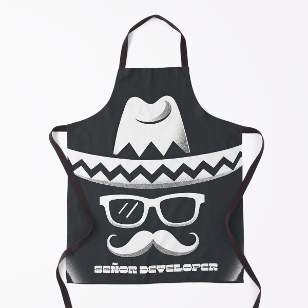 Item preview, Señor Developer: Icon of Code Craftsmanship designed and sold by TuringTacoTales.