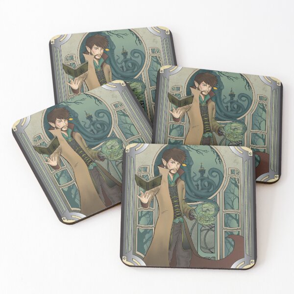 Item preview, Cervill Art Nouveau Poster designed and sold by Fabled-Fashion.
