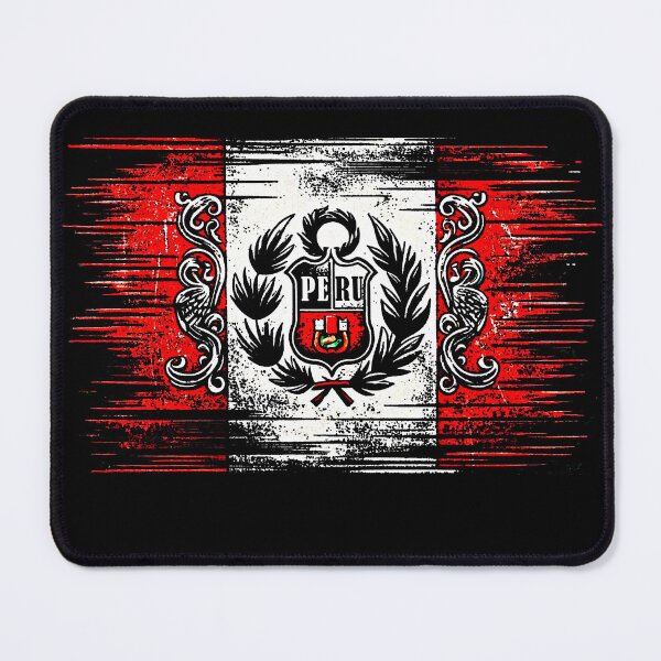 Item preview, Peru Artistic Distressed Peruvian Pride Flag designed and sold by SambaStyles.