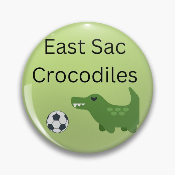 Item preview, East Sac Crocodiles Soccer  - vertical designed and sold by StealthFandom.
