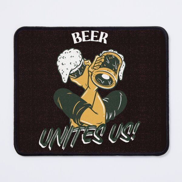 Item preview, I love beer, beer unites us designed and sold by chancieteeshop.