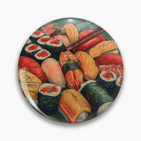 Artikelvorschau, Sushi-Genuss : Japanisches kulinarisches Meisterwerk entworfen und verkauft von FujiFusion.
