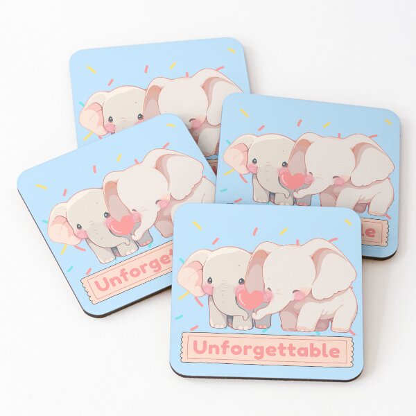 Item preview, Unforgettable Elephants designed and sold by SpiralBalloon.