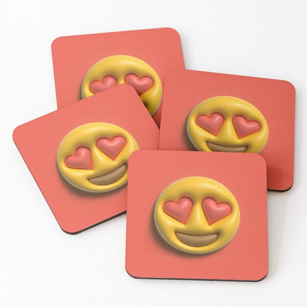 Item preview, Heart Eyes 3D Emoji designed and sold by Dvorit.