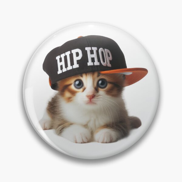 Item preview, Hip Hop Kitten T-Shirt - Funny and Cute Animal Design designed and sold by joyfulcow.