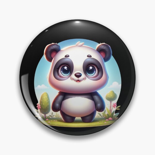 Item preview, Cute Panda in The Forest designed and sold by growthhack.