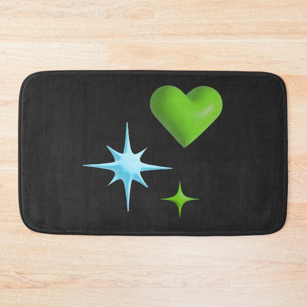 Item preview, Green Kawaii Sanriocore pastel hearts, cute 3D graphics designed and sold by needsai.