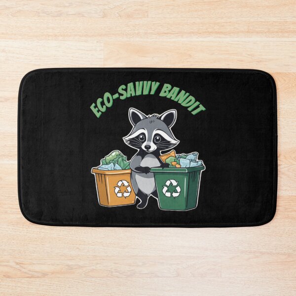 Item preview, Funny cute raccoon Sustainable living. Environmental friendly. Green lifestyle. designed and sold by Unitepeople.