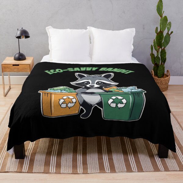 Item preview, Funny cute raccoon Sustainable living. Environmental friendly. Green lifestyle. designed and sold by Unitepeople.