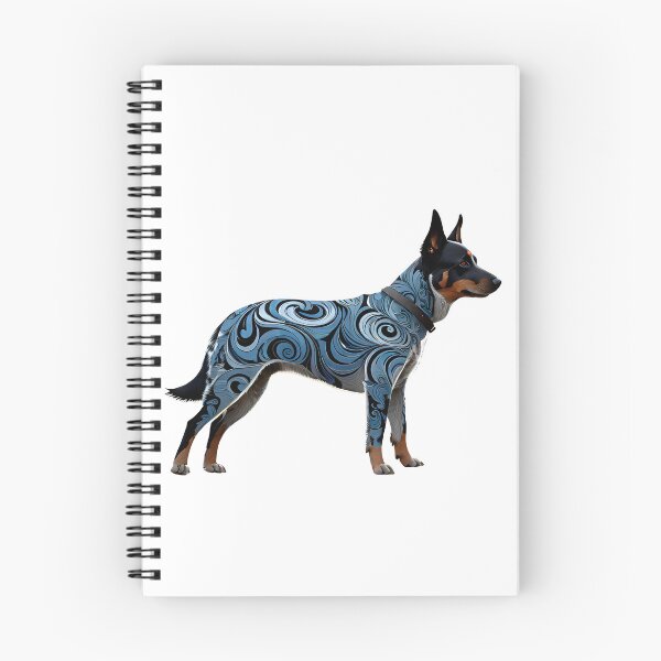 Item preview, Swirl Blue Heeler designed and sold by vcalemine.