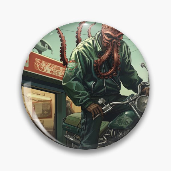 Item preview, Octopus | Hip Hop style designed and sold by ComicsFactory.