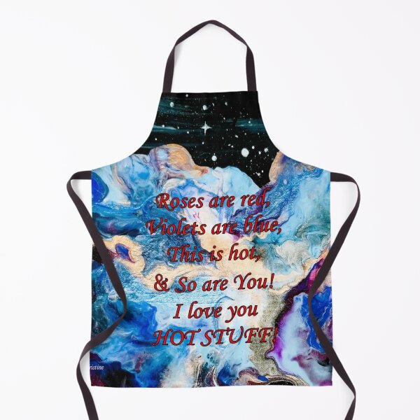 Item preview, Valentine’s Day, Hot Stuff, Roses are Red, I love you, original design, ArtByTristine designed and sold by ArtByTristine.