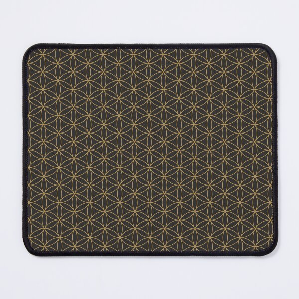 Item preview, Flower of Life in Black and Gold designed and sold by Harmonish.