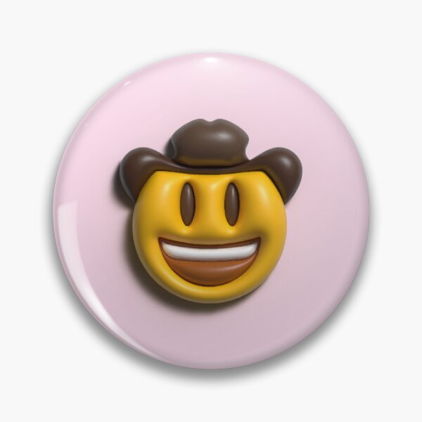 Item preview, Vaquero 3D Emoji designed and sold by Dvorit.
