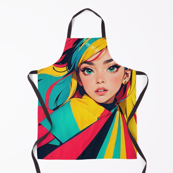 Item preview, "Cozy Hues: Anime Girl in a Blanket of Color! designed and sold by ZipperDragon88.