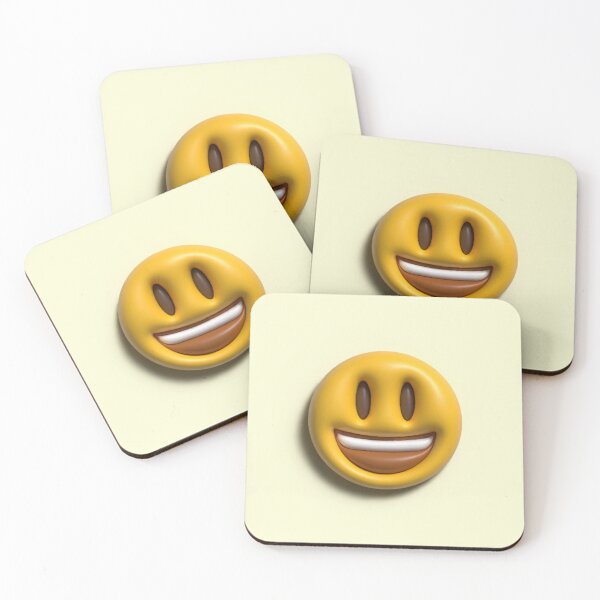 Item preview, Grinning Face with Big Eyes 3D Emoji designed and sold by Dvorit.