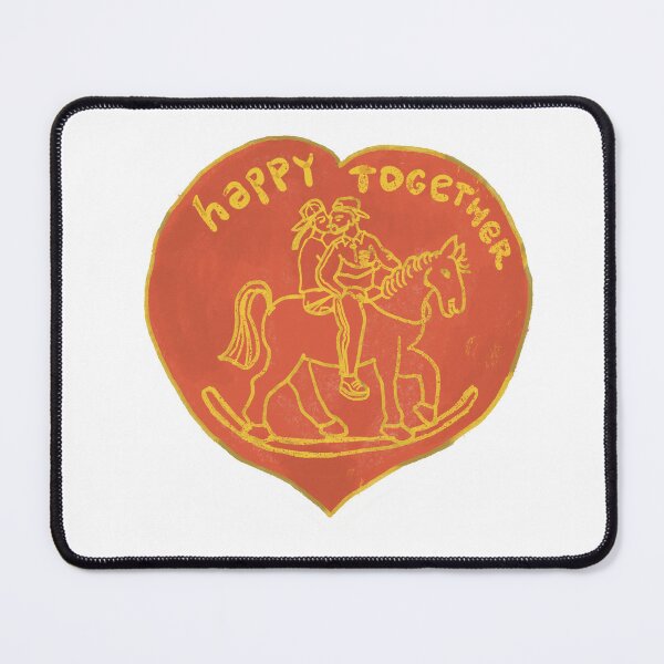 Item preview, Happy Together. Valentines Day lovers t-shirt, sticker designed and sold by Dreamy Monkey.