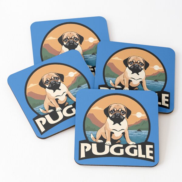 Item preview, 1970's Puggle Logo - Sunset Mountain Lake designed and sold by Ben Del Vacchio.