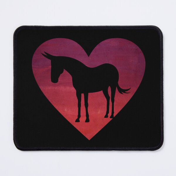 Item preview, Mule Love Heart | NickerStickers®  on Redbubble designed and sold by NickerStickers.