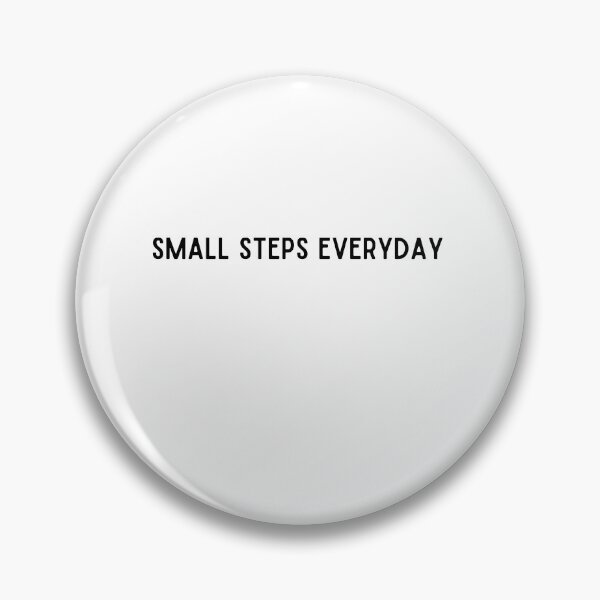 Item preview, Small steps everyday minimalistic designed and sold by mollzfahdays.