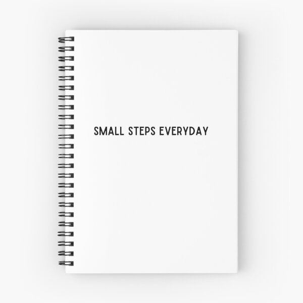 Item preview, Small steps everyday minimalistic designed and sold by mollzfahdays.