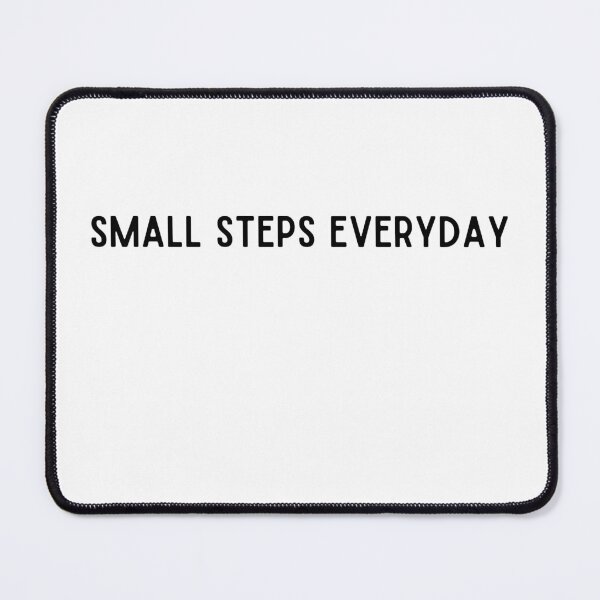 Item preview, Small steps everyday minimalistic designed and sold by mollzfahdays.
