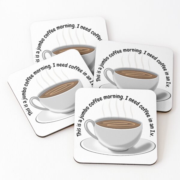 Item preview, jumbo coffee morning designed and sold by Blizzunknown.