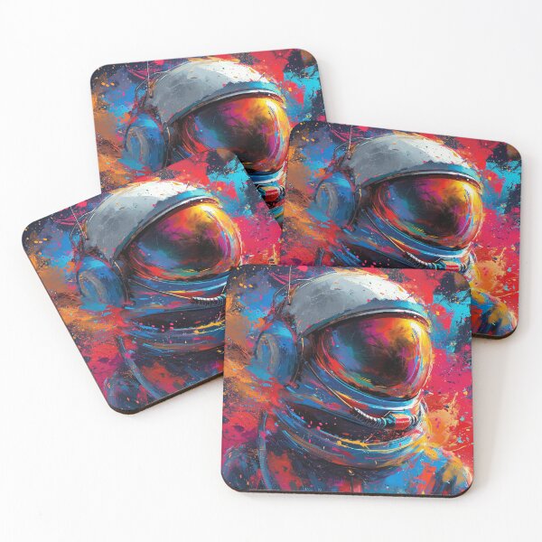 Item preview, Cosmic Canvas: The Astronaut's Aura designed and sold by Emre Karaarslan.