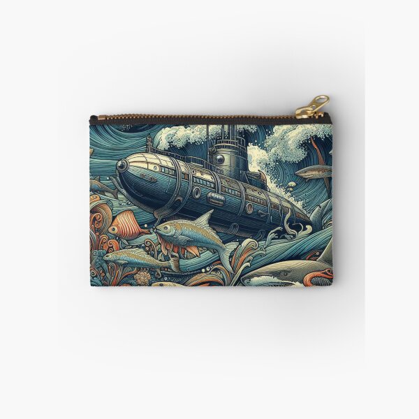 Item preview,  surreal submarine  designed and sold by Foxlindesigns.