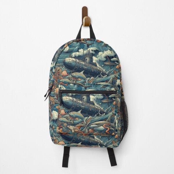Item preview, surreal submarine designed and sold by Foxlindesigns.
