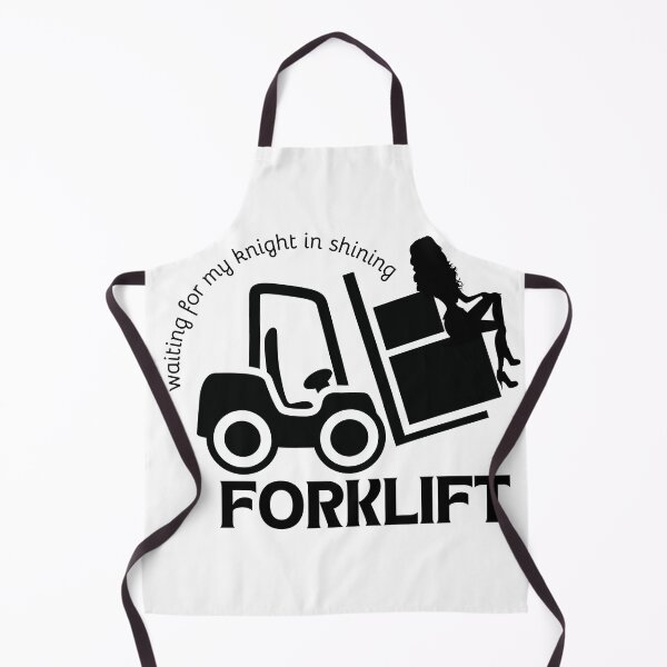 Item preview, waiting for my knight in shining forklift  designed and sold by brueri.